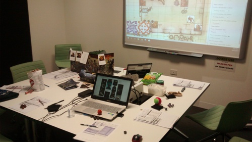 Gaming setup at UTS.